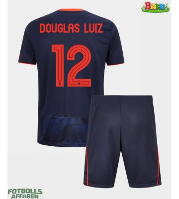 Nottingham Forest Douglas Luiz #12 Tredjeställ Barn 2025-26 Kortärmad (+ Korta byxor)